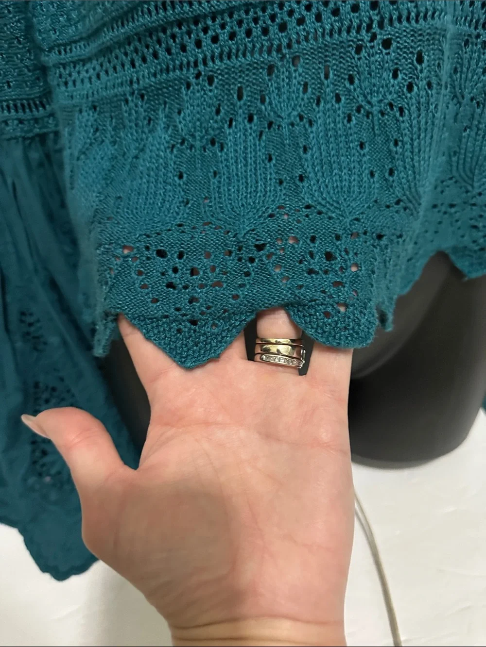 Free People lightweight teal